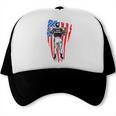 US Flag Baseball Player Batter Sport Lover Team Coach Family Trucker Cap
