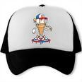 USA Patriotic Baseball Ice Cream Cone Freedom Trucker Cap USA Patriotic Baseball Ice Cream Cone Freedom Trucker Cap