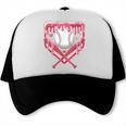Valentines Baseball Boys Ice Cream Drip Heart Youth Kids Trucker Cap Valentines Baseball Boys Ice Cream Drip Heart Youth Kids Trucker Cap