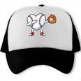 Valentines Day Baseball Ball Heart Dab Boys Kids Men Trucker Cap