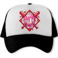 Valentines Day Baseball Boys Ice Cream Drip Heart Youth Kids Trucker Cap Valentines Day Baseball Boys Ice Cream Drip Heart Youth Kids Trucker Cap