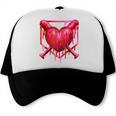 Valentines Day Baseball Red Heart Dab Boys Girls Kids Trucker Cap Valentines Day Baseball Red Heart Dab Boys Girls Kids Trucker Cap