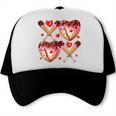 Valentines Day Drip Heart Baseball XOXO Boys Kids Men Sport Trucker Cap