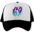 Vintage Baseball 69 Number Trucker Cap