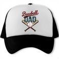 Vintage Baseball Dad Happy Fathers Day Players Toddler Kids Trucker Cap