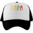 Vintage Baseball Dad Papa Fathers Day Trucker Cap Vintage Baseball Dad Papa Fathers Day Trucker Cap