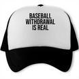 Vintage Baseball Withdrawal Is Real Premium Tri-Blend Trucker Cap Vintage Baseball Withdrawal Is Real Premium Tri-Blend Trucker Cap