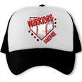 Warriors Home Plate Baseball Sports Baseball Mom Trucker Cap Warriors Home Plate Baseball Sports Baseball Mom Trucker Cap
