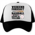 Weekend Forecast Baseball Baseball Mom Trucker Cap Weekend Forecast Baseball Baseball Mom Trucker Cap