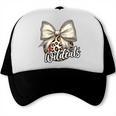 Wildcats Baseball Leopard Print Coquette Bow Mascot Game Day Trucker Cap Wildcats Baseball Leopard Print Coquette Bow Mascot Game Day Trucker Cap