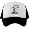 Women's I Hit 100 Days Of School Baseball 100th Day Boys Kids Trucker Cap Women's I Hit 100 Days Of School Baseball 100th Day Boys Kids Trucker Cap