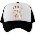 Women's Six Seven 67 Bruh 6 7 Happy Pi Day Baseball Be Irrational Trucker Cap Women's Six Seven 67 Bruh 6 7 Happy Pi Day Baseball Be Irrational Trucker Cap