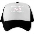 World's Best Dad Just Ask Me Baseball Dad Father's Day Trucker Cap