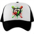 Xmas Baseball Six Seven 67 Meme Ice Cream Drip Men Women Trucker Cap Xmas Baseball Six Seven 67 Meme Ice Cream Drip Men Women Trucker Cap