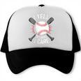 I Yell Because I Care Baseball Coach Baseball Dad Fan Trucker Cap I Yell Because I Care Baseball Coach Baseball Dad Fan Trucker Cap