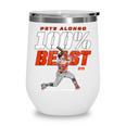 100 Beast Pete Alonso Baltimore Baseball MLBPA Wine Tumbler 100 Beast Pete Alonso Baltimore Baseball MLBPA Wine Tumbler