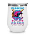 100 Days Of 3rd Grade Baseball 100th Day Of School Boys Kids Wine Tumbler 100 Days Of 3rd Grade Baseball 100th Day Of School Boys Kids Wine Tumbler