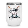 100 Days Of School Baseball Bat 100th Day Of School Wine Tumbler 100 Days Of School Baseball Bat 100th Day Of School Wine Tumbler
