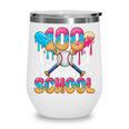 100 Days Of School Baseball Boys Ice Cream Drip 100th Day Wine Tumbler 100 Days Of School Baseball Boys Ice Cream Drip 100th Day Wine Tumbler
