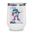 100 Days Of School Baseball Drip Boys Kids 100th Day School Wine Tumbler 100 Days Of School Baseball Drip Boys Kids 100th Day School Wine Tumbler