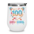 100 Days Of School Baseball Drip 100 Days Of School Wine Tumbler 100 Days Of School Baseball Drip 100 Days Of School Wine Tumbler