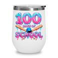 100 Days Of School Baseball Dripping Ice Cream 100th Day Wine Tumbler 100 Days Of School Baseball Dripping Ice Cream 100th Day Wine Tumbler