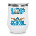 100 Days Of School Baseball Ice Cream Drip Student Kids Boys Wine Tumbler 100 Days Of School Baseball Ice Cream Drip Student Kids Boys Wine Tumbler