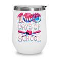 100 Days Of School Baseball Lover Donut Drip Boy Girl Wine Tumbler