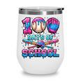 100 Days Of School Baseball Sports Drip Graphic Wine Tumbler 100 Days Of School Baseball Sports Drip Graphic Wine Tumbler