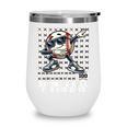 100 Days Of School Boys Dabbing Baseball 100th Day Of School Wine Tumbler 100 Days Of School Boys Dabbing Baseball 100th Day Of School Wine Tumbler