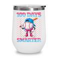 100 Days Smarter Baseball Drip Boys 100 Days Of School Kids Wine Tumbler 100 Days Smarter Baseball Drip Boys 100 Days Of School Kids Wine Tumbler