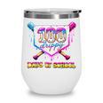 100 Drippy Days Of School Baseball For Boy Kids Wine Tumbler 100 Drippy Days Of School Baseball For Boy Kids Wine Tumbler