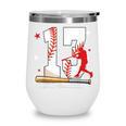 13 Years Old Baseball Birthday Boy 13th Bday Party Wine Tumbler 13 Years Old Baseball Birthday Boy 13th Bday Party Wine Tumbler