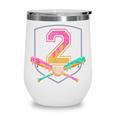 2nd Birthday Baseball Bat Ice-Cream Drip 2yrs Old Boys Kids Wine Tumbler 2nd Birthday Baseball Bat Ice-Cream Drip 2yrs Old Boys Kids Wine Tumbler