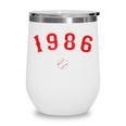 40 Year Old 1986 Classic Baseball 40th Birthday Wine Tumbler 40 Year Old 1986 Classic Baseball 40th Birthday Wine Tumbler