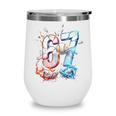 6 7 Baseball Six Seven Meme 67 Hands Kids Men Women Wine Tumbler