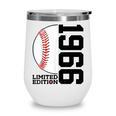 60th Birthday Baseball Limited Edition 1966 Wine Tumbler 60th Birthday Baseball Limited Edition 1966 Wine Tumbler
