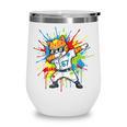 67 Baseball Dabbing Cat 6 7 Dripping Ice Cream Meme Wine Tumbler 67 Baseball Dabbing Cat 6 7 Dripping Ice Cream Meme Wine Tumbler