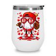 67 Baseball Drip Valentine's Day Wine Tumbler 67 Baseball Drip Valentine's Day Wine Tumbler