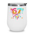 67 Baseball Ice Cream Drip Number Wine Tumbler 67 Baseball Ice Cream Drip Number Wine Tumbler