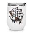 67 Baseball Six Seven Baseball 6 7 Kids Boys Girls Premium Tri-Blend Wine Tumbler