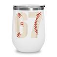 67 Baseball Six Seven 6 7 Meme 67 Wine Tumbler 67 Baseball Six Seven 6 7 Meme 67 Wine Tumbler