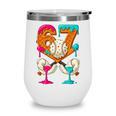 67 Ice Cream Drip Baseball Number 67 Player 67th Birthday Premium Tri-Blend Wine Tumbler