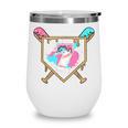 7th Birthday Baseball Bat Ice-Cream Drip 7yrs Old Boys Girls Wine Tumbler 7th Birthday Baseball Bat Ice-Cream Drip 7yrs Old Boys Girls Wine Tumbler