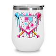 7th Birthday Boys Baseball Ice Cream Drip Boys Baseball Wine Tumbler 7th Birthday Boys Baseball Ice Cream Drip Boys Baseball Wine Tumbler