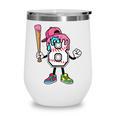 8th Birthday Baseball Ice-Cream Drip 8 Years Old Boys Girls Wine Tumbler 8th Birthday Baseball Ice-Cream Drip 8 Years Old Boys Girls Wine Tumbler
