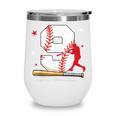 9 Years Old Baseball Birthday Boy 9th Bday Party Wine Tumbler 9 Years Old Baseball Birthday Boy 9th Bday Party Wine Tumbler