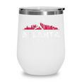 Atlanta Baseball Vintage Player Minimalist Skyline Retro Wine Tumbler Atlanta Baseball Vintage Player Minimalist Skyline Retro Wine Tumbler