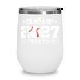 Back To School 2027 Baseball 2027 Graduation Class Of 2027 Wine Tumbler Back To School 2027 Baseball 2027 Graduation Class Of 2027 Wine Tumbler