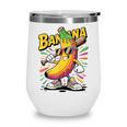 Banana Baseball Cartoon Cool Sports Kids Teens Wine Tumbler Banana Baseball Cartoon Cool Sports Kids Teens Wine Tumbler